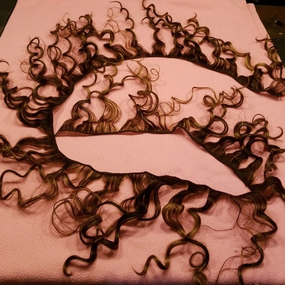 Dark brown & Blonde Remy Hair